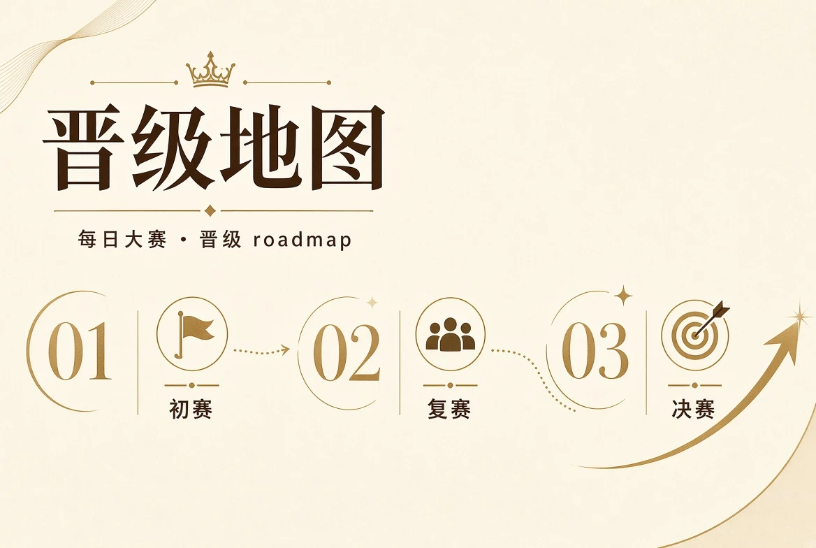 赛事晋级路径视觉